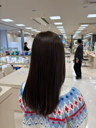 カラー 🎀暖色カラー/透明 感カラー/ひな🎀のヘアスタイル