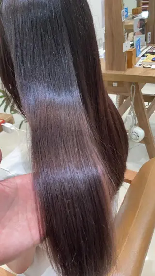 カラー ぱつっとボブ/Wカラ ー/ことこ🍒のヘアスタイル