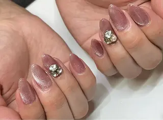 ミディアム CrealaLuce 松山のネイルデザイン