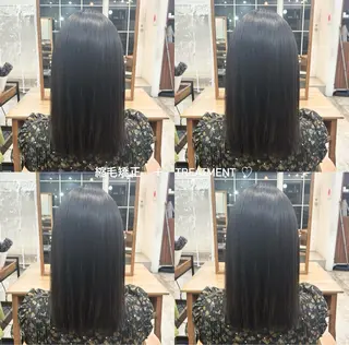 ミディアム パーマ 🎀asumi/艶 カラー/髪質改善🎀のヘアスタイル