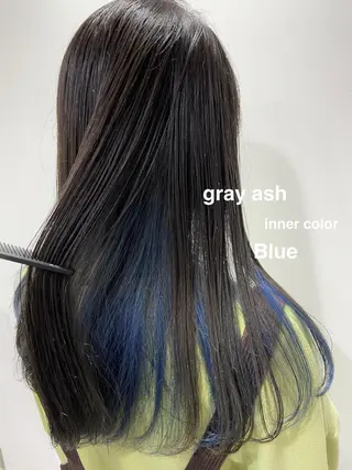 ロング カラー merc.🌿💚 八幡真衣のヘアスタイル