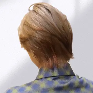ショート カラー 履歴修正ハイトーン TAKEのヘアスタイル