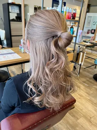 ヘアアレンジ 【lyann表参道】 大内優衣のヘアスタイル