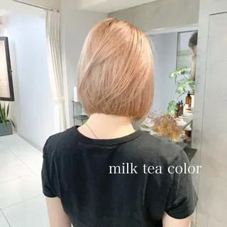 ショート カラー raika .のヘアスタイル