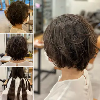 ショート 仲矢 あゆ美のヘアスタイル