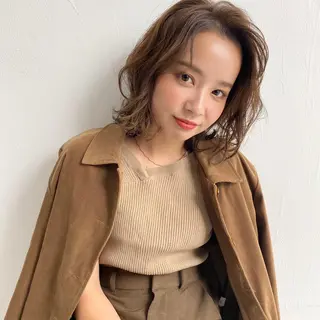 ミディアム ✨10000円以内で 叶う艶髪✨のヘアスタイル