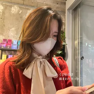 セミロング ZEST kalon RINAのヘアスタイル