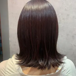 ミディアム bloom296 富里所属・🫧透明感カラー🫧 ロン毛美容師のヘアスタイル