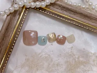 ネイル ネイルPetit Ribbonのネイルデザイン