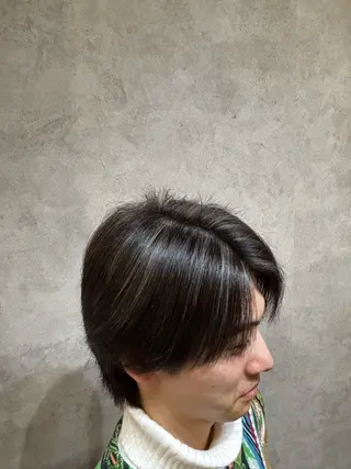 ショート カラー メンズ afloat hikaruのヘアスタイル