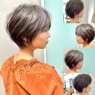 ショート カラー 坂本 広大のヘアスタイル