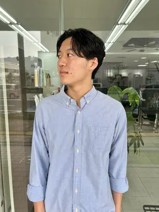 ショート パーマ メンズ メンズパーマの達人 /タカシマ　ダイスケのヘアスタイル