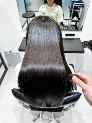 ロング 野口聖矢/縮毛矯正 髪質改善/ViVIEのヘアスタイル