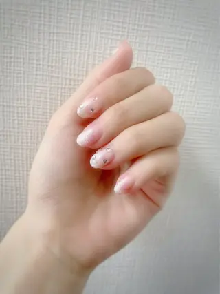 ネイル マジョリカ ブルーのネイルデザイン