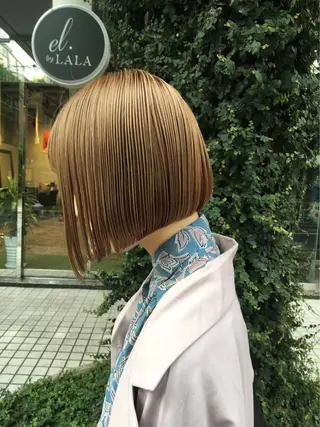 ショート カラー 牧原歩夢/レイヤー /ウルフ/ブリーチのヘアスタイル