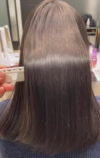 ロング SALOWIN梅田　　サロウィン所属・縮毛•酸性矯正特化/ 美髪•髪質改善/KJのヘアスタイル