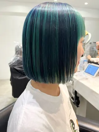 ショート 🍋暖色カラーヘアア レンジniina🍋のヘアスタイル