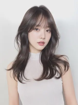 セミロング LINOA鵠沼海岸店所属・RIN ‎‎🤍🎀のヘアスタイル