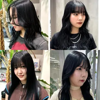 セミロング カラー The Path ARENのヘアスタイル