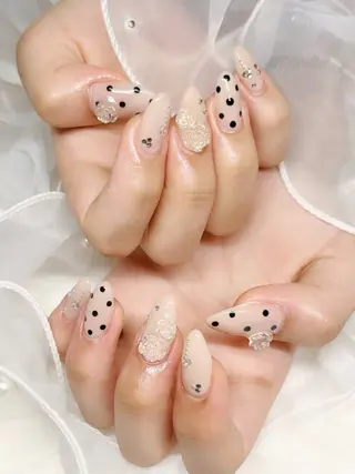 ネイル AYU💅ワンホン& ゴテゴテネイルのネイルデザイン