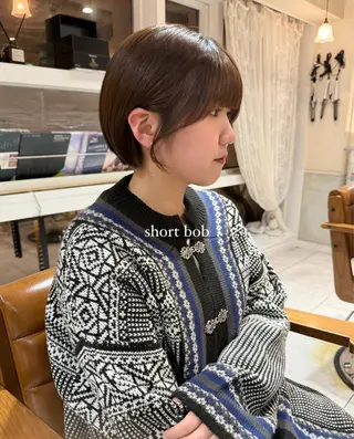 ショート 上野 莉菜のヘアスタイル