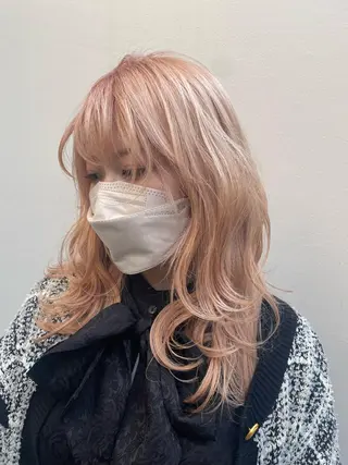 ミディアム カラー 透明感ワンカラー/ AKARIのヘアスタイル