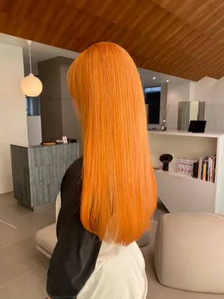 ロング カラー ハイトーン大好き 美容師🕊️aiのヘアスタイル