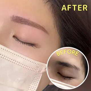 アイブロウ HAIR&MAKE POSH 日暮里のネイルデザイン