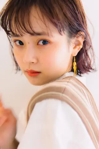ミディアム カラー パーマ ヘアアレンジ 🎊LUZ🎊_公 式_🩵髪質改善🩵のヘアスタイル