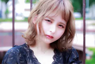 ミディアム 永田 崇のヘアスタイル