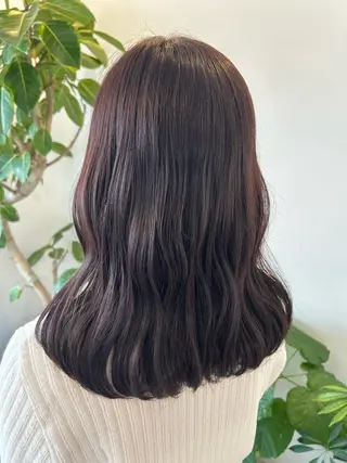 セミロング FILMS haru 暖色カラーのヘアスタイル