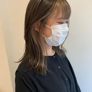 カラー MARU レイヤー/パーマのヘアスタイル