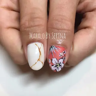 ミディアム カラー ネイル SUNNY BAE. SERINAのネイルデザイン