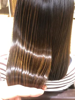 ロング カラー パーマ ヘアアレンジ メンズ キッズ ネイル マツエク・マツパ MODEK's西宮店 マネージャー神道有基のヘアスタイル