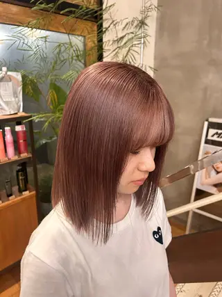 ショート カラー MASHU所属・レディースパーマ🌀 きだに りののヘアスタイル