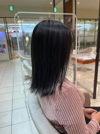ロング カラー カネヒラ リョウスケのヘアスタイル