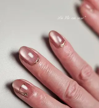 ネイル ラヴィアン ローズのネイルデザイン