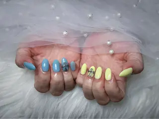 ネイル 【Eclat エクラ】nail&beauty所属・Eclat〔エクラ〕 MOEKA𝜗𝜚*のネイルデザイン