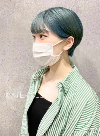 ショート カラー clomus所属・YUKA艶髪 🌸寛ぎ部屋のヘアスタイル