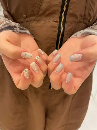 ネイル 束感まつ毛/ネイル/ LED♥KIRARAのマツエク・マツパデザイン