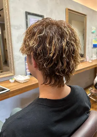 パーマ メンズ Salonde  COCO所属・メンズパーマ/ RIOのヘアスタイル