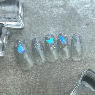 ネイル ⭐︎休業中の練習⭐︎ JNA認定講師髙橋のネイルデザイン