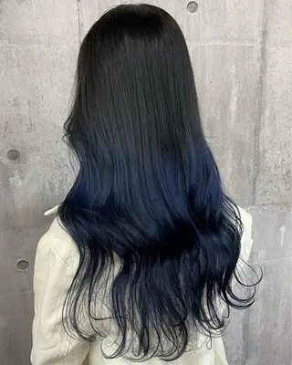 ロング カラー SHURI❤️🔥 中/韓mix ♡のヘアスタイル