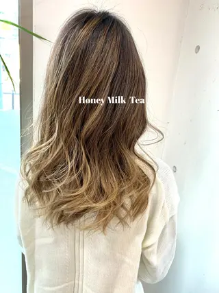 ロング カラー 白髪ぼかし￤中央林間 ￤柳川拓哉のヘアスタイル