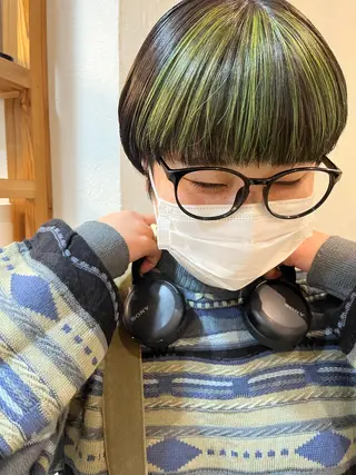 ショート pu+on. nailworks所属・fuyumi / ニュアンスネイルのネイルデザイン