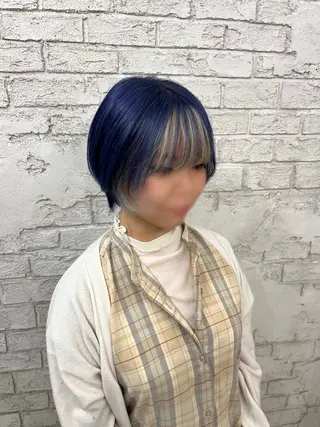ショート カラー ブリーチカラー✨🦋 TOMOKO🦋✨のヘアスタイル