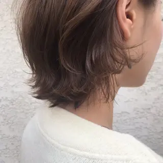 ショート 中津/柔らかカラー/ ナガオ　イズミのヘアスタイル