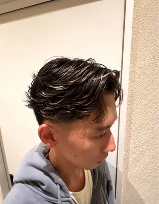 パーマ 難波Oli SHUTAのヘアスタイル