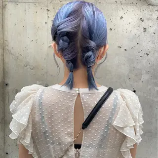 ミディアム 小濱 拓也のヘアスタイル