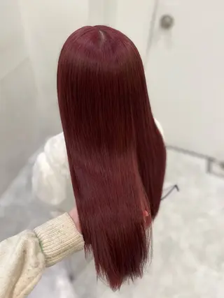 ロング カラー ガーリー♡女の子っぽ ヘア♡ピンクカラー♡のヘアスタイル